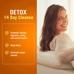 Century Systems The Cleaner Detox bottle back with usage directions.