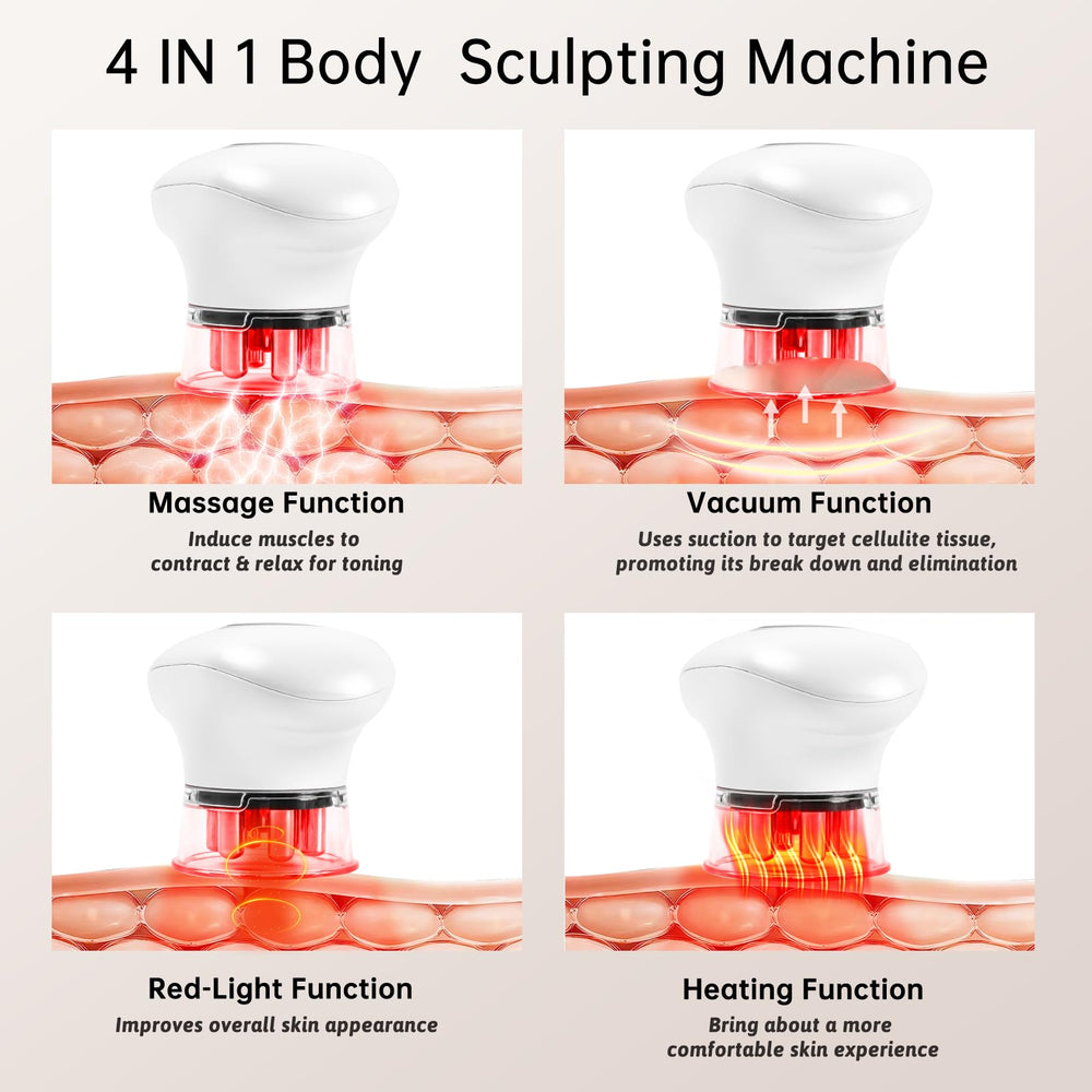 CENXIGO red light and massage combo supports firming sensations during sessions.