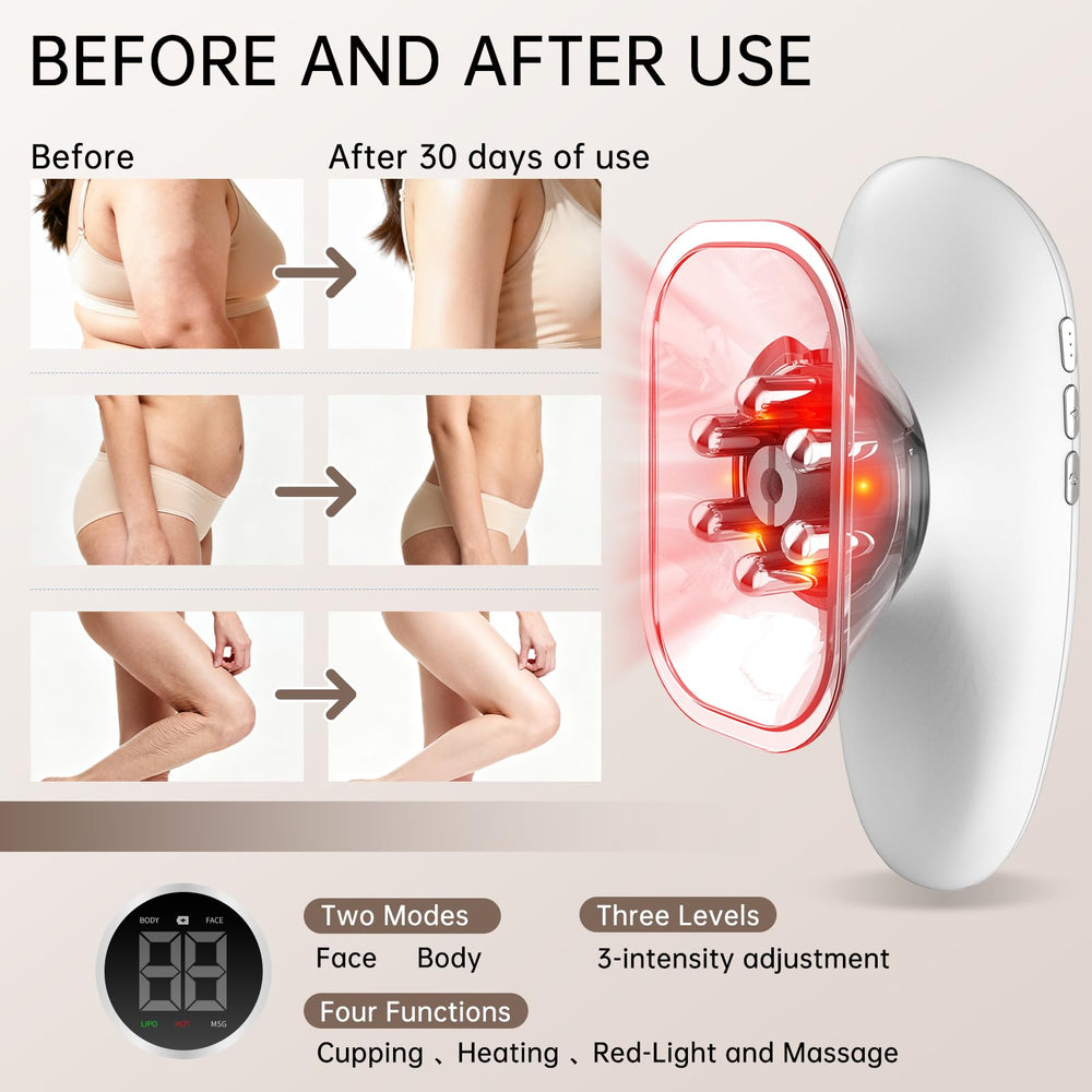 CENXIGO visual display screen shows mode and intensity at a glance.