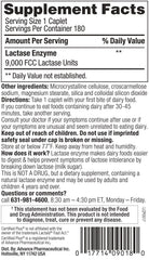 Certified Plus lactase fast-acting caplets close-up for dairy comfort and digestion