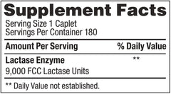 Certified Plus packaging front highlighting caplet count and enzyme strength