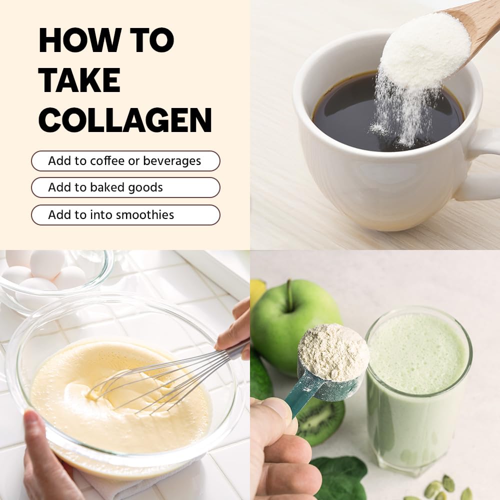 Odorless, unflavored powder from Cevitol Marine Collagen for versatile use.