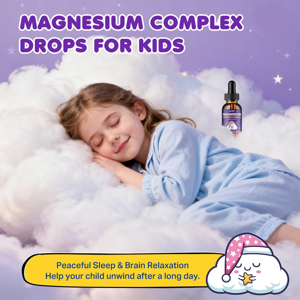 CFILIHTC drops dropper showing easy dosing for bedtime routine.