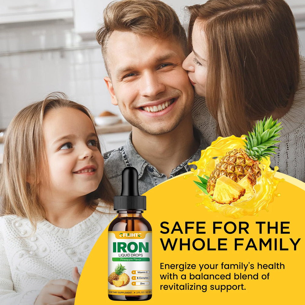 CFILIHTC vegan gluten-free non GMO iron drops option