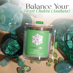 Chakra Spot Beeswax Coconut blend candle for a clean, long-lasting burn.
