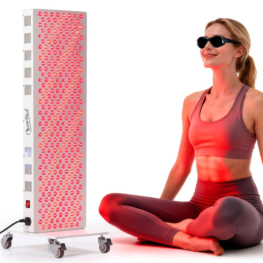 Charmpilot red light panel 630nm front view for soothing daily comfort