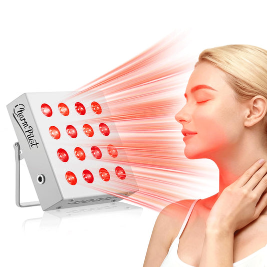 Charmpilot red light therapy body panel front view for full-body sessions.