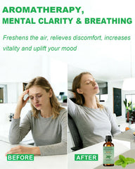 CHDGSJ Japanese Peppermint Oil aromatherapy session for mood lift