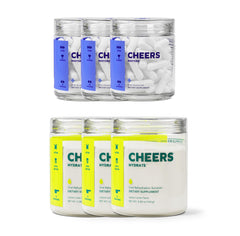 Cheers Classic Combo Restore capsules after drinking for post-party refresh