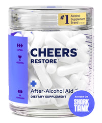 Cheers Restore capsules after drinking for next-day comfort