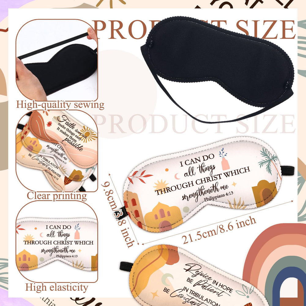 Chicingyou boho eye mask with adjustable strap for a comfortable fit