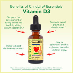 ChildLife Essentials echinacea liquid bottle for immune support in children.