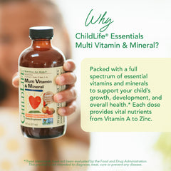 CHILDLIFE ESSENTIALS measuring spoon for easy age based dosage in a child routine