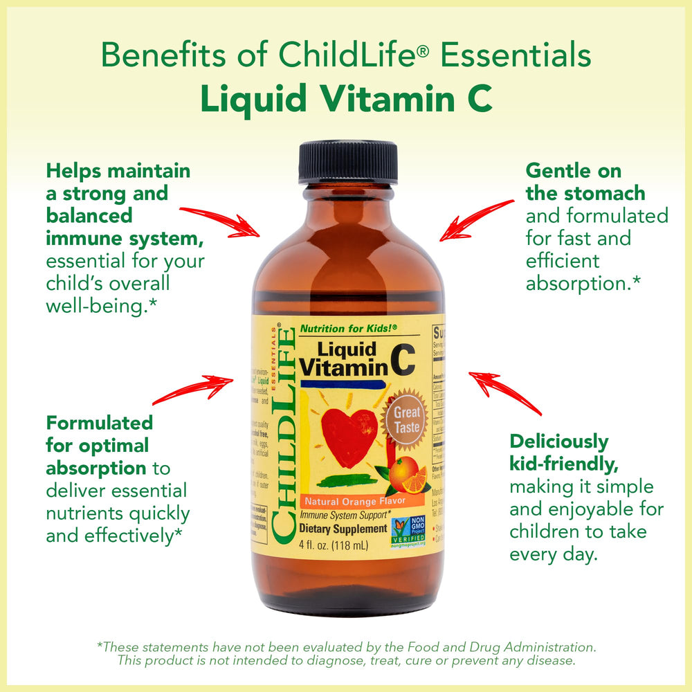 ChildLife Essentials pack of 3 Vitamin C bottles offers family value.