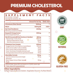 ChiQwench bottle label close-up highlighting plant sterols and bergamot blend.
