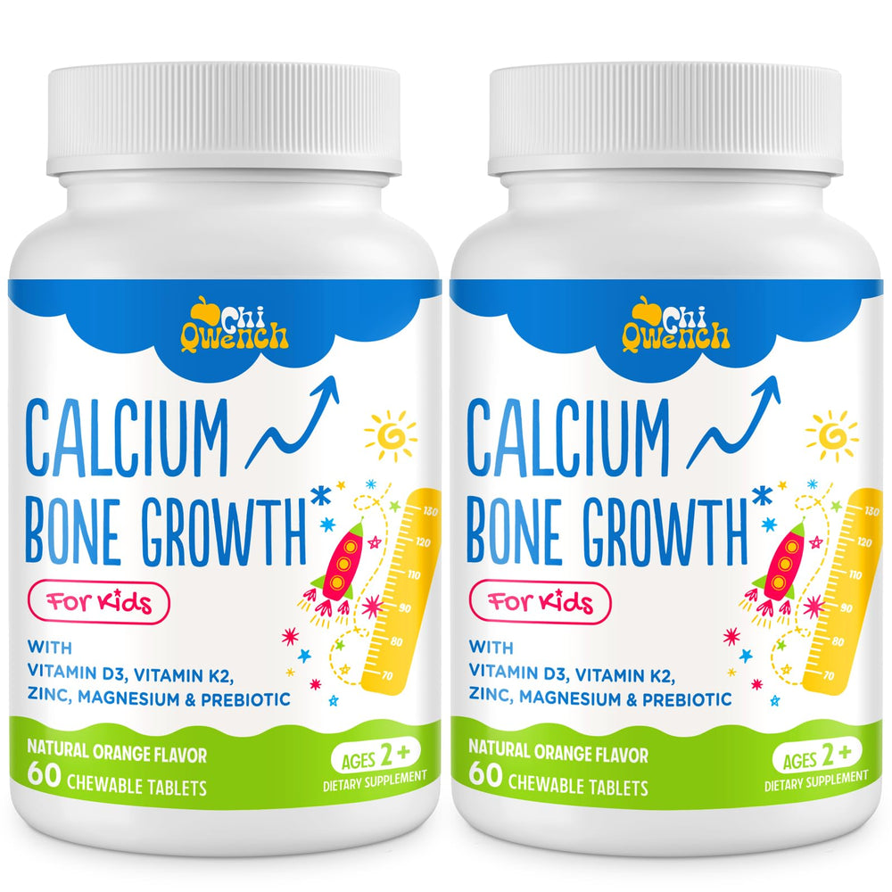 ChiQwench orange chewables for bone support during growth