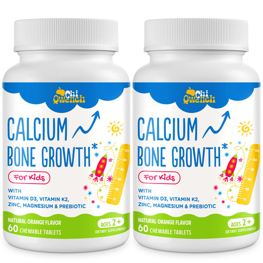 ChiQwench orange chewables for bone support during growth