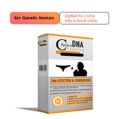 Choice DNA Testing Infidelity kit contents shown for quick, simple sample collection.