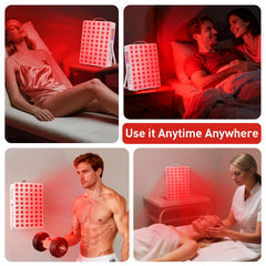 Cholas gift-ready red light therapy panel with accessories