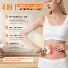 Choufaly 4-in-1 body sculpting machine side view with ergonomic profile