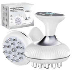Choufaly lymphatic drainage massager front view showing compact design and ergonomic grip for full-body use.