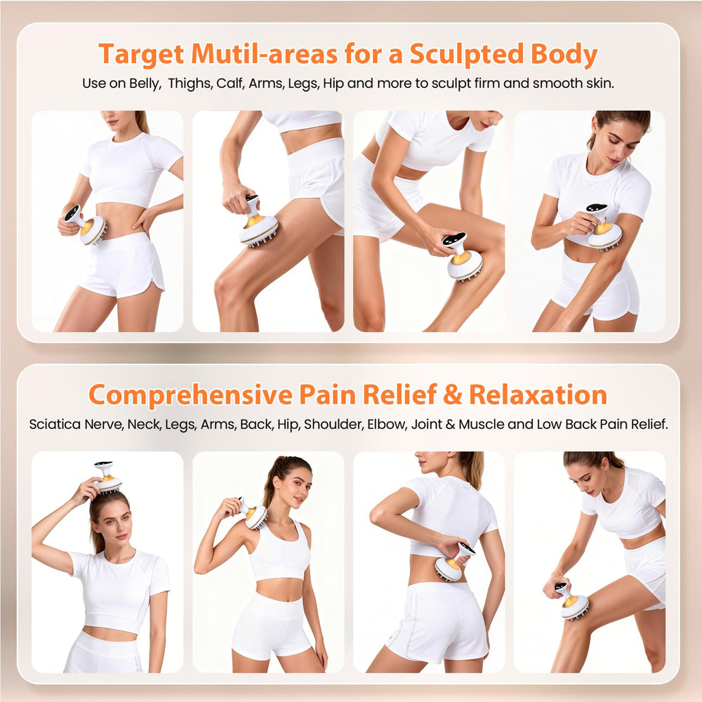 Choufaly massager inside travel case ready for on-the-go use.