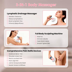 Choufaly session with microcurrent, light, heat, and vibration for body sculpting