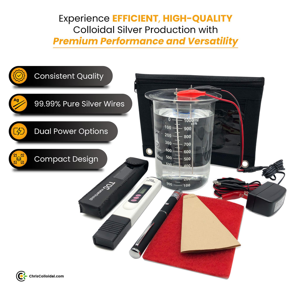 Chris Colloidal Enhanced 24V kit contents laid out for easy setup