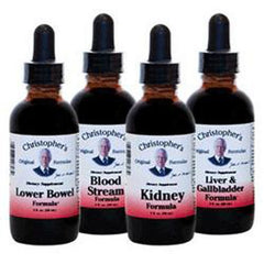 Christopher's Original Formulas cleansing kit: Lower Bowel Formula bottle for daily digestive comfort