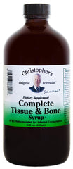 Christopher's Original Formulas Complete Tissue and Bone Syrup bottle for daily connective tissue support