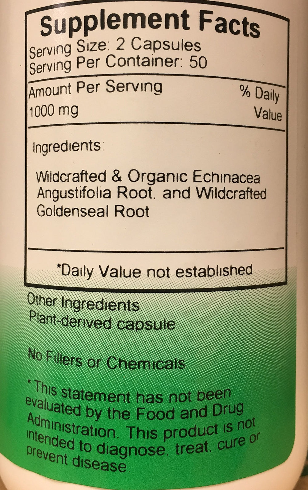 Christopher's Original Formulas Echinacea and Goldenseal capsules for daily immune wellness