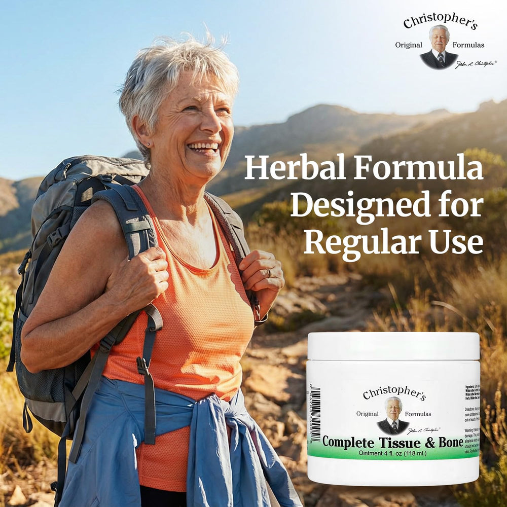 Christopher's Original Formulas USA-made ointment emphasizing trusted manufacturing standards.