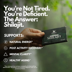Chuga Shilajit tablets mineral-rich formula highlighting essential trace minerals.