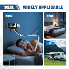 CHZHWFDC wall mount securely attaches to wall for a tidy setup