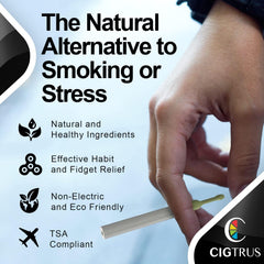 Cigtrus travel-friendly package shows TSA-compliant, compact design