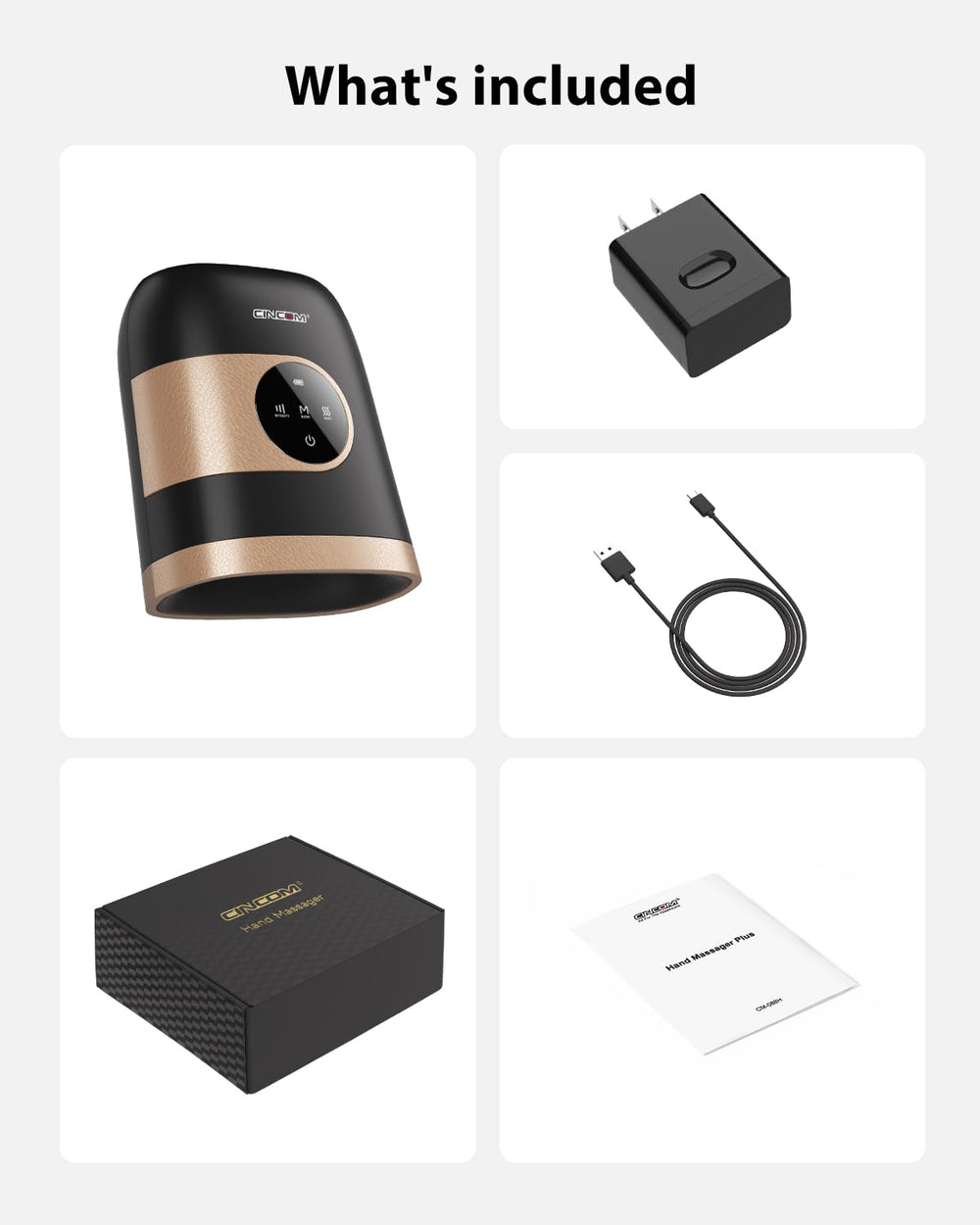 CINCOM Gift-ready box image positions the device as a thoughtful wellness gift