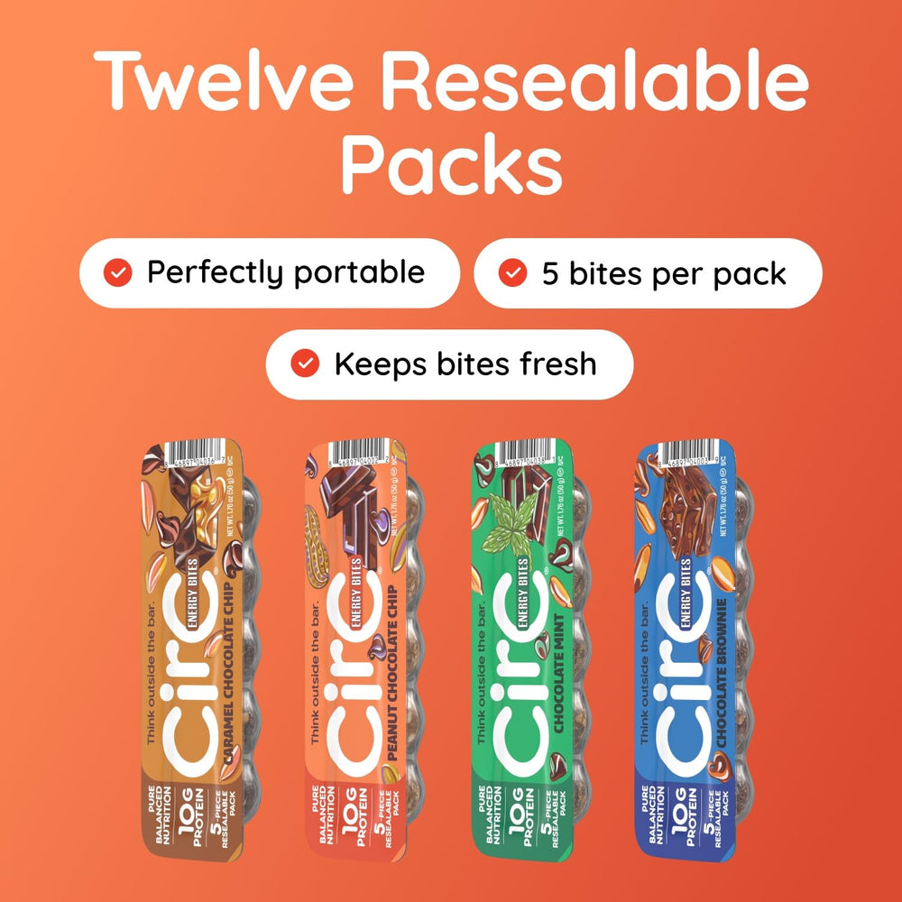 CirC Energy Bites Chocolate Mint Pack pairs flavor and nourishment.