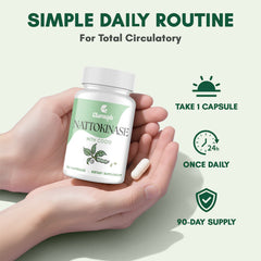 Clarusph bottle dispense view suggests easy daily dosing.
