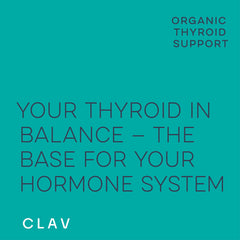Label shows 150 mcg iodine and 55 mcg selenium per CLAV capsule