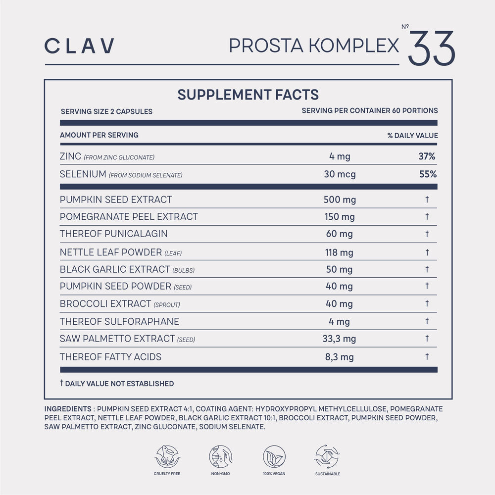 CLAV sustainably produced in Germany with HACCP and ISO marks.