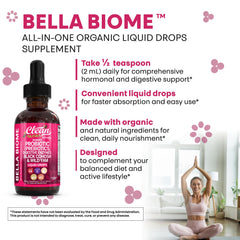 Clean Nutra Bella Biotics digestive enzymes aid nutrient absorption.