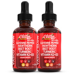 Clean Nutra Cayenne Pepper Drops bottle pour supports daily wellness