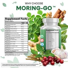 Moring-Go bottle on desk suggesting a daily routine.