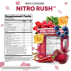 Clean Nutra Nitro Rush cayenne pepper detail highlights spicy kick.