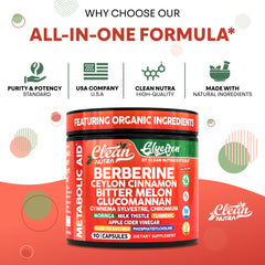 Clean Nutraceuticals allergen-free symbol reassures gluten-free and soy-free formula