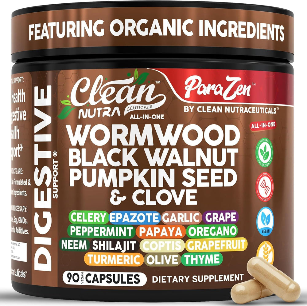 Clean Nutraceuticals bottle-packshot showing vegan capsules for daily use.