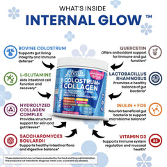 Clean Nutraceuticals colostrum-collagen ingredients blend for balanced daily wellness