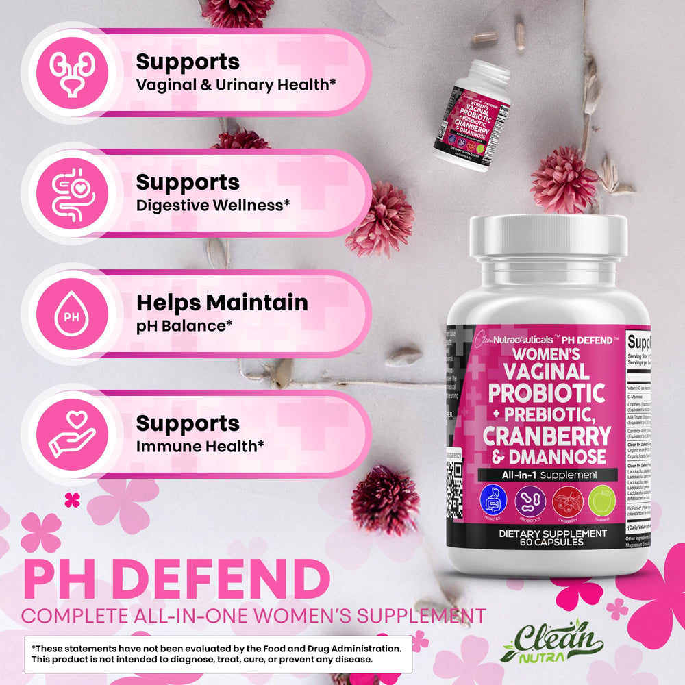 Clean Nutraceuticals D-Mannose pill closeup demonstrating urinary and digestive support