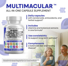 Grape seed extract included for natural antioxidant support