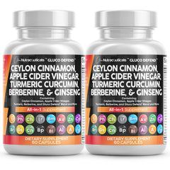 Clean Nutraceuticals Gluco Defend cinnamon capsules bottle for daily wellness